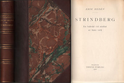STRINDBERG. En ledtråd vid studiet av hans verk.