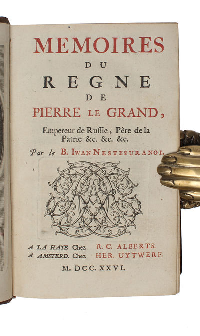 Mémoires Du Regne De Pierre Le Grand, Empereur De Russie, Père De La Patrie... Nouvelle Edition. 4 vols. (photo 5)