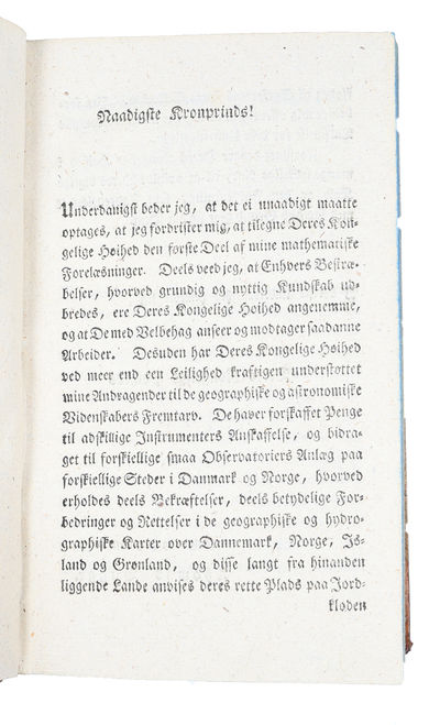 De Første Grunde til Regning, Geometrie, Plan-Trigonometrie og Landmaaling. (photo 4)
