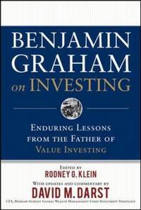 Benjamin Graham on Investing: Enduring Lessons from the Father of Value Investing