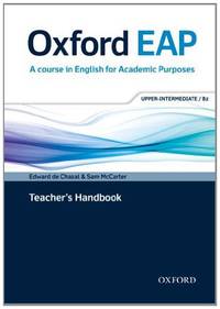 Oxford EAP: Upper-Intermediate/B2: Teacher's Book, DVD and Audio CD Pack