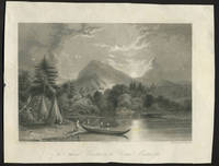 image of The Soaking Mountain on the Upper Mississippi. Engraving