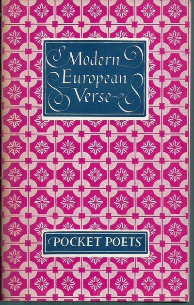 MODERN EUROPEAN VERSE. THE POCKET POETS