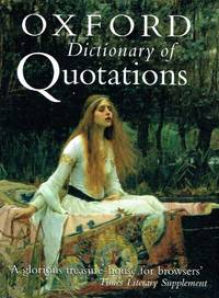 image of The Oxford Dictionary of Quotations