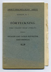 Arbetarrörelsens arkiv. Katalog n:r 1.…