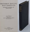 Modern social movements; descriptive summaries and bibliographies