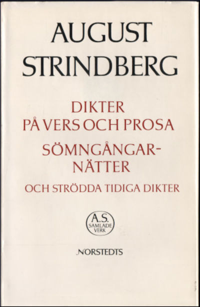 DIKTER PÅ VERS OCH PROSA. SÖMNGÅNGARNÄTTER PÅ…