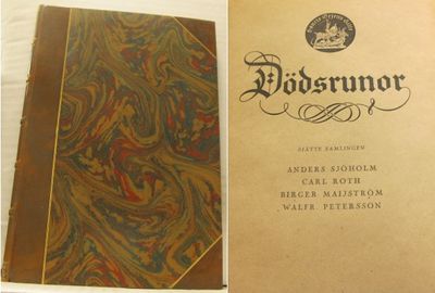 Dödsrunor.  Sjätte samlingen. Anders Sjöholm,…