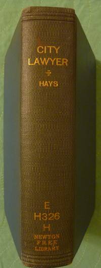 cover of City Lawyer: The Autobiography of a Law Practice