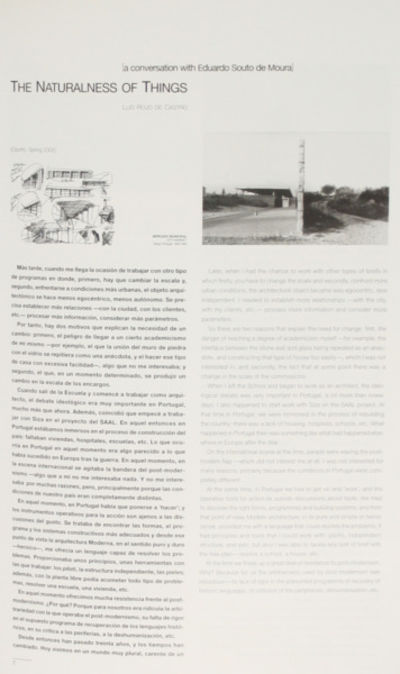 Eduardo Souto de Moura / El croquis 124