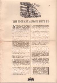 The Rich Are Always With Us