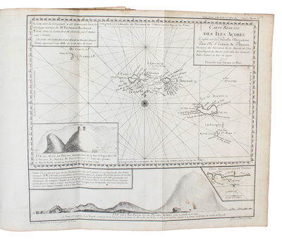 Voyage fait par Ordre du Roi en 1768 et 1769, à différentes Parties du Monde, Pour éprouver en mer les Horloges Marines inventées par M. Ferdinand Berthoud. Première partie, Contenant 1. Le Journal des Horloges Marines, ou la suite de quatorze vérific... - [TESTING BERTHOUD'S CHRONOMETER.] (photo 3)