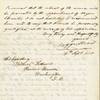 Jefferson Davis Writes President Fillmore, Recommending for Promotion Future Major General David Hunter, On Whose Head He Would Later Place a Bounty