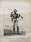 A Coromantyn Free Negro, or Ranger, armed