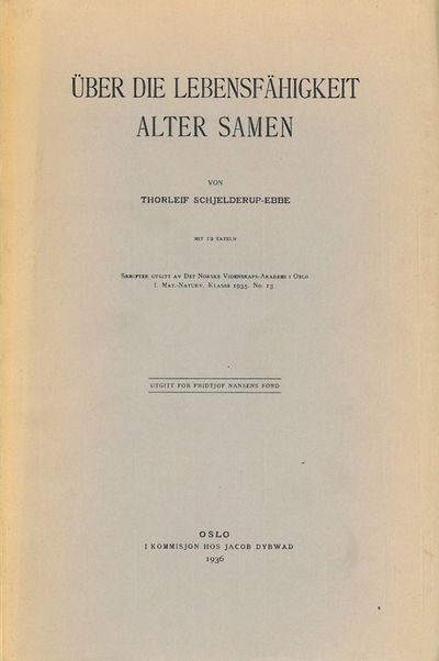 Über die Lebensfähigkeit alter Samen. Mit 12…