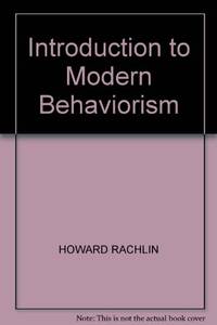 Introduction to Modern Behaviorism