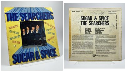 Signed album cover.
