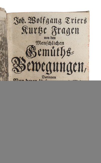 Kurtze Fragen von den menschlichen Gemüths-Bewegungen... (+)  Kurtze Fragen Von den Menschlichen Neigungen. (photo 2)