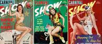 CARNIVAL COMBINED WITH SHOW (3 ISSUES)  A Fresh Magazine: January, April &  September 1941