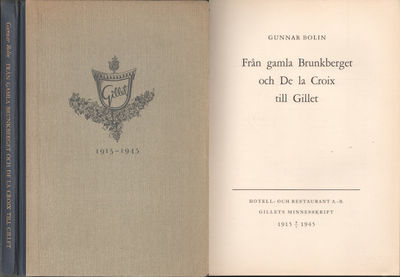 FRÅN GAMLA BRUNKBERGET OCH DE LA CROIX TILL…