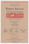 The Program in Creative Writing Presents Distinguished Alumni Writers in Writers Harvest: The National Reading