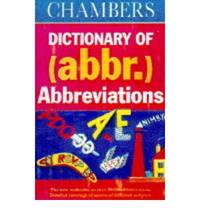 Chambers Dictionary of Abbreviations