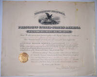 Printed Document Signed by LOWMAN, Seymour (1868-1940)