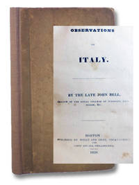 Observations on Italy by Bell, John - 1826