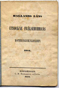 Hallands läns utsockne frälsehemmans…