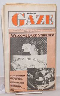 image of Twin Cities Gaze: the news bi-weekly for the Twin Cities Gay/Lesbian Community #148, September 19, 1991; Welcome Back Students!