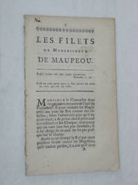 FILETS (Les) de Monseigneur de Maupeou.