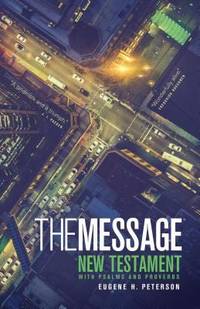 Message Personal New Testament with Psalms and Proverbs-MS Numbered