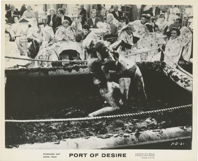 Port of Desire (Two original photographs from the 1958 film)