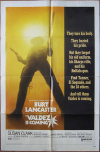 Valdez Is Coming - Original Folded One Sheet Movie Poster (1971) de Leonard, Elmore; Burt Lancaster; Susan Clark - 1971