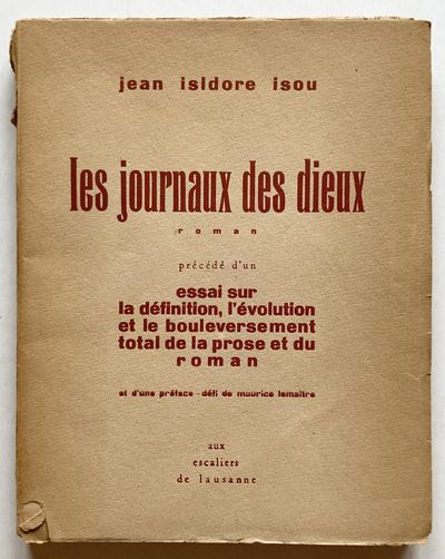 Les journaux des dieu (Chapitre I) précédé de…