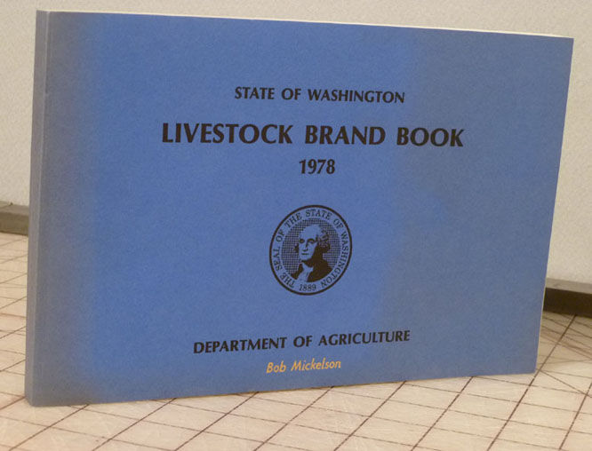 Official State Of Washington Livestock Brand Book, 1978