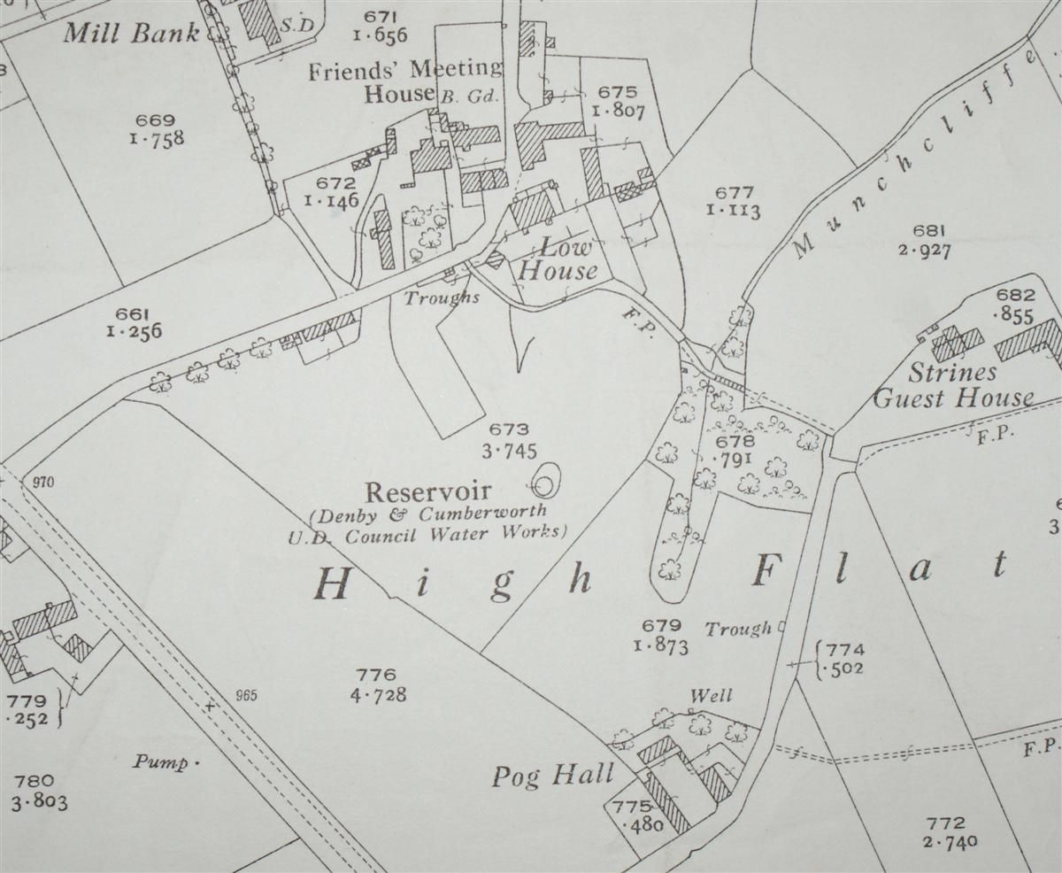 12,500 Ordnance Survey Map, Yorkshire (West Riding) Sheet CCLXXIII.6
