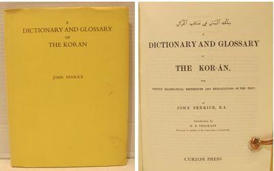 A Dictionary and Glossary of the Koran, with…