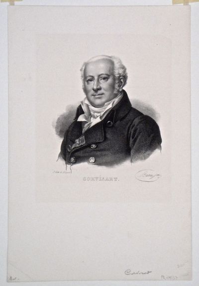 Lithographed portrait by Bazun,jr 29.5x23.5cm