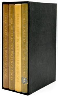 [SPECIAL PRESS] ELMER ADLER IN THE WORLD OF BOOKS (4 VOLUMES)