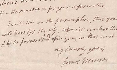 The Buck Stops Here:_President James Monroe Takes Responsibility for His Principled Decision to Discipline an Officer Who Used His Position to Interfere in the 1820 New York Gubernatorial Race