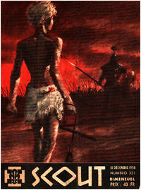 image of Un lot de 12 revue " scout " année 1958-1960