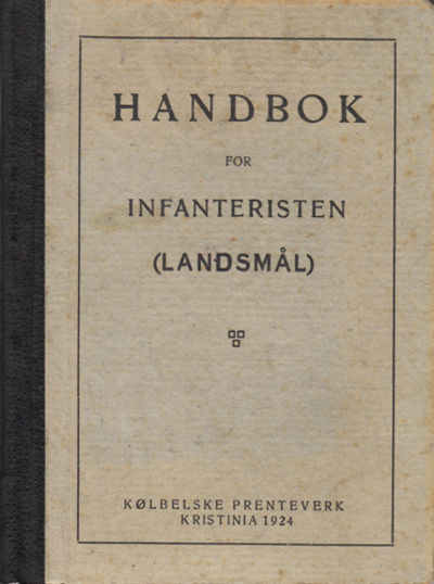 Handbok for infanteristen (landsmål).
