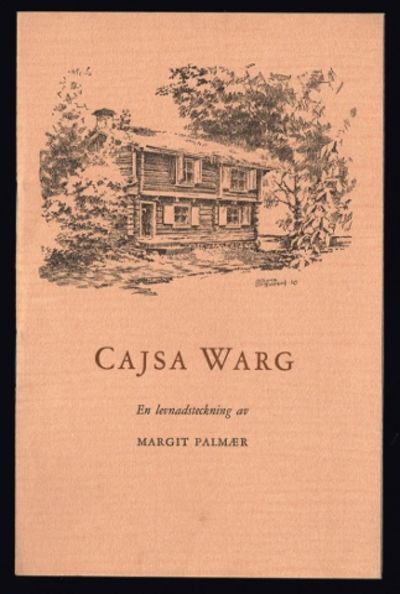Cajsa Warg. Örebroflicka - husmamsell -…