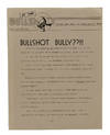 Bullshot Bully??!! [Los Angeles Gay Bar Flier]