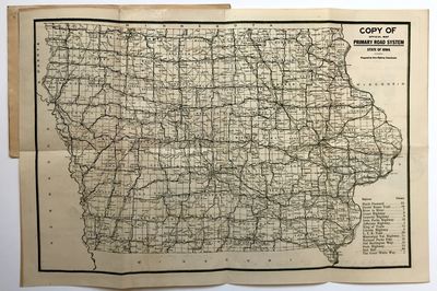 Copy of Official Primary Road System of Iowa [cover title]