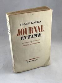 Journal Intime by Kafka, Franz and Pierre Klossowski(Translator) - 1945