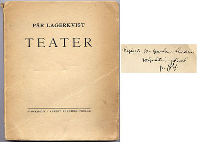 Teater. Den svåra stunden, tre enaktare. Modern…