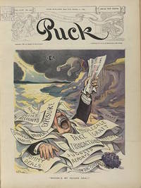 Puck Magazine Cover Where's My Square Deal?. October 11, 1905