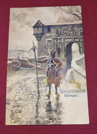 Schlossthor Tubingen - UDB colour lithograph Postcard